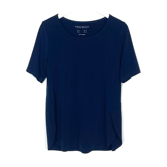 Susan Graver Modern Essentials Liquid Knit Tunic - Picture 1 of 6